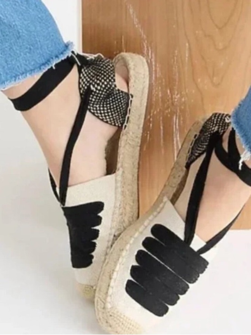 J. Crew Lace Up Espadrilles Size 9.5